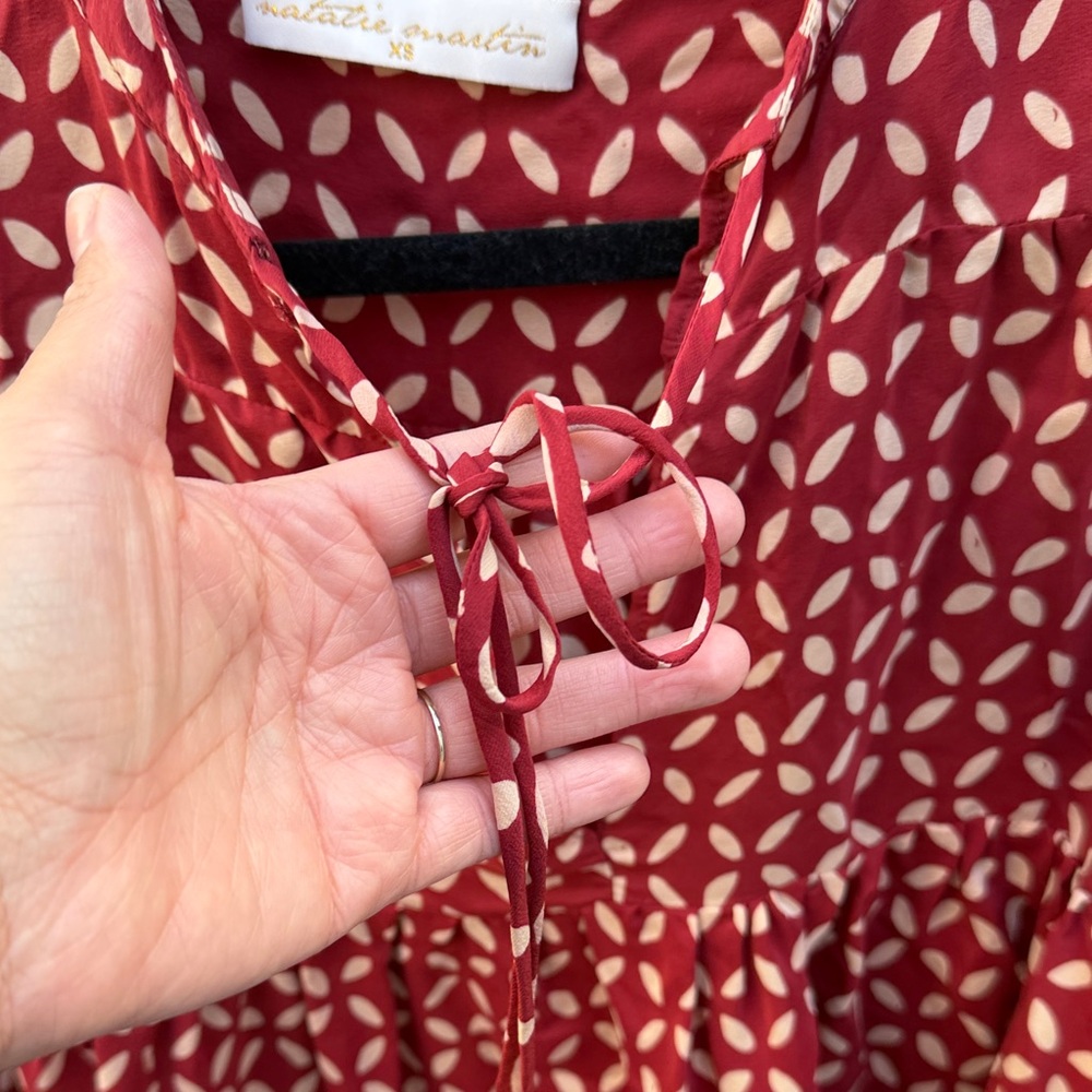 Natalie Martin Jerusha Top 100% Silk Size: XS - Picture 6 of 11